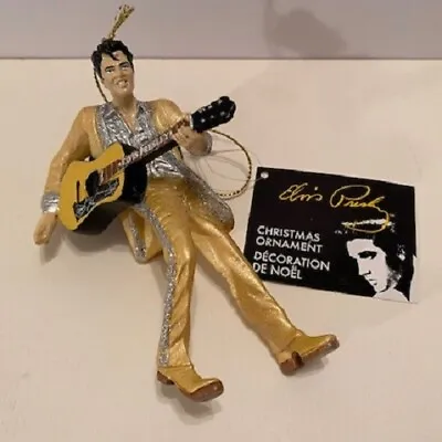 Elvis Presley Gold Suit Rocking '50s Ornament 2019 New! • $12