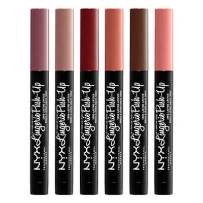 NYX Lip Lingerie Push Up Long-Lasting Lipstick 1.5g - CHOOSE- NEW Sealed • £6.99