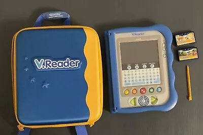 Vtech V.Reader Animated E-Book System With 2 Games • $23