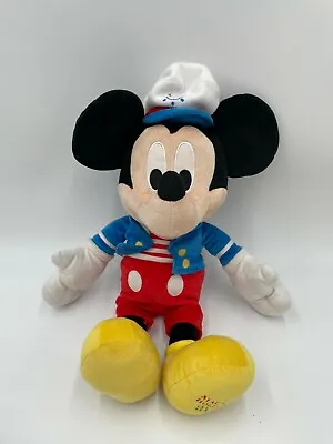 Mickey Mouse Plush Sailor Holiday Edition 21” Stuffed 2009 Disney Macy's  • $16.99