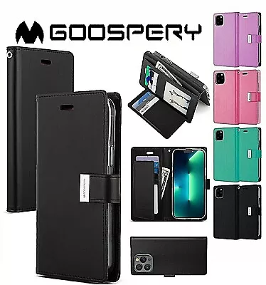 For  IPhone 15 14 13 12 11 Pro Max Plus Xr Xs Max Wallet Leather Flip Case Cover • $12.99