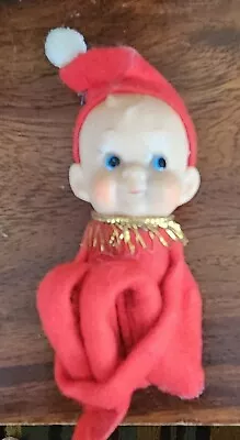 Vintage Knee-Hugger Christmas Elf • $10