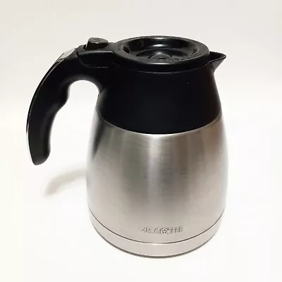 Mr Coffee 7” Tall X 6  Base Thermal Insulated Stainless Steel Carafe 12 Cup Pot. • $12.99