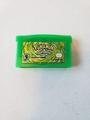 Pokémon: Leaf Green Version (Nintendo Game Boy Advance 2004) • $125