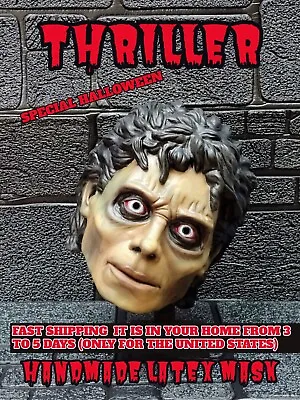 Michael Jackson Thriller Latex Mask • $299