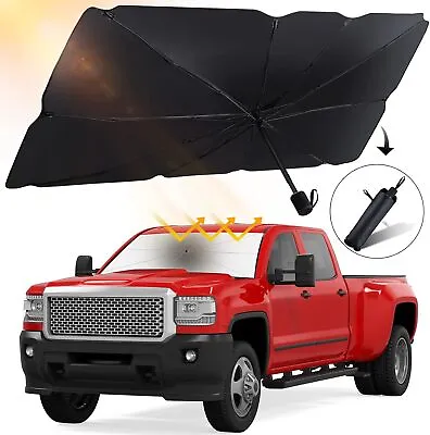 Car Parts Front Windshield Sun Umbrella Cover Sunshade Visor UV Block Protector • $11.99