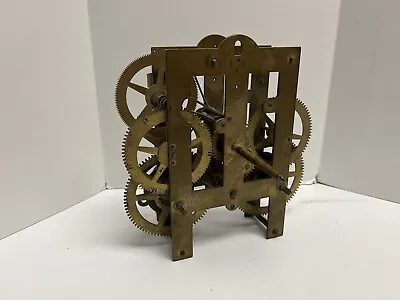 Sessions Clock Co. Forestville CT  Brass Clockworks Parts Gears Turn Freely • $29.95