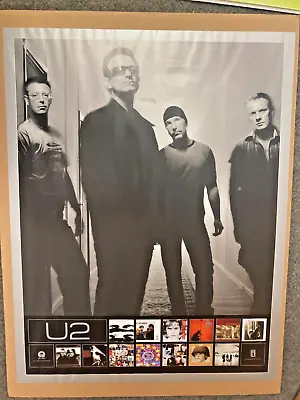 U2 Promo Poster ~ 22  X 17  ~ Displayed Locally ~ No Holes Or Tape. • $6.99