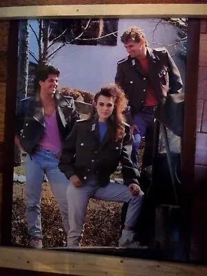 Fashion Poster Models Wear East German Military Jackets Late 1980's ? • $15.23