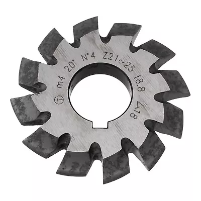 M4 No.4 20 Degree HSS Involute Gear Cutter Module Rack Milling Lathe Machine • $54.95