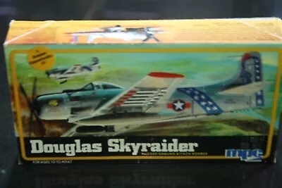 1/72 MPC Douglas Skyraider U.S Vietnam War  Bomber Detail Model VINTAGE 1-4005 • $7.99