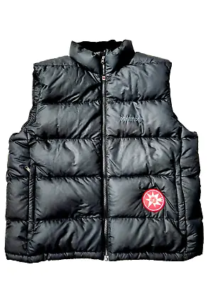 Men's Marmot Down Black Puffer Vest 700 Fill Size XL • $31.95