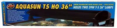 Zoomed AquaSun Dual T-5 HO Fixture 36  (Manufacture Discontinued - No Bulbs) • $64.99
