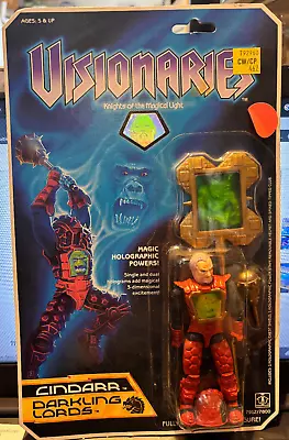 1987 Hasbro Visionaries Knights Of The Magical Light CINDARR Factory Sealed • $129.95