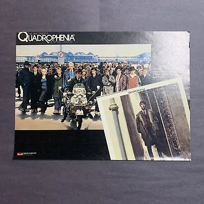 The Who Quadrophenia Soundtrack Original 1979 8 X11  Poster Type Advert • $12.50