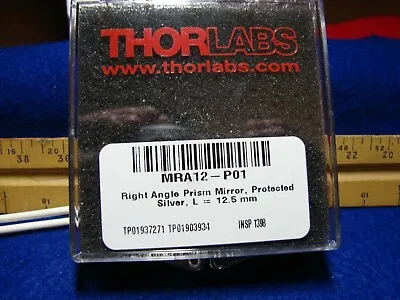 $45 • Buy Thorlab MRA12-P01 - Right-Angle Prism Mirror, Protected Silver, L = 12.5 Mm 