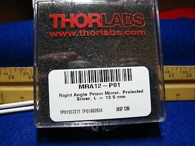 $45 • Buy Thorlab MRA12-P01 - Right-Angle Prism Mirror, Protected Silver, L = 12.5 Mm 