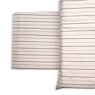 Single Flannel Duvet Cover MIRABELLO Striped BROOKS • $117.83