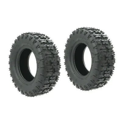 $85.95 • Buy Pair 13x5.00-6 Lawn Mower Tractor Quad Tyres Tire Tubeless 13x5.00x6 13x5-6 Tyre