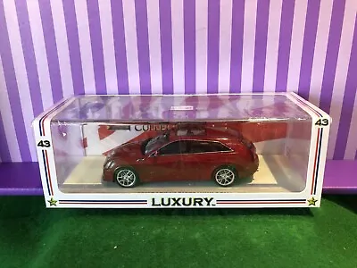 Luxury Collectibles 1/43 Cadillac 2011 Cts-v Wagon Crystal Red New Ships Free • $29.99