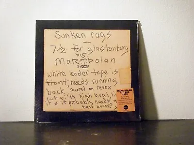 MARC BOLAN   T. REX 7 Inch 45 Sunken Rags 1972 Demon RE Orange Vinyl PS SEALED! • $10