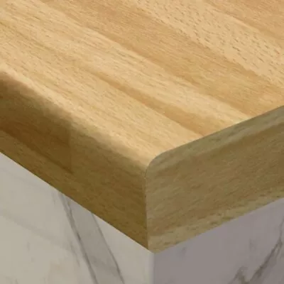 Beech Butcher Block Laminate Kitchen Worktop 40mm X 600mmX1M1.5M2M3M SIZES • £47.99