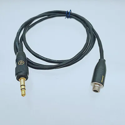 3.5mm Female Jack To Male Plug Screw Locking M/F Extension Cable For Sennheiser • $9.50