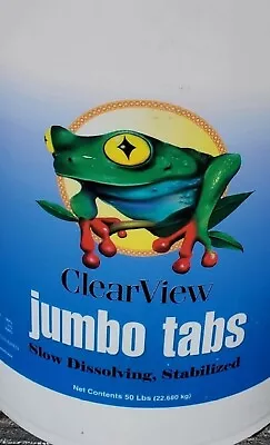 ClearView 3 Inch Chlorine Pool Tablets 50lbs *FREE DELIVER Phoenix Area* • $169