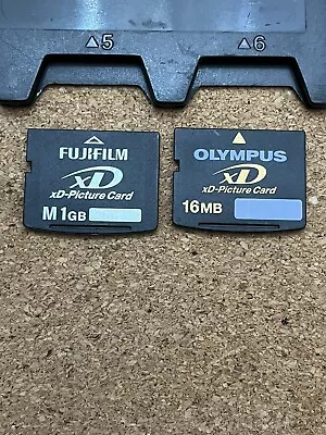 XD Picture Card M 1GB Fujifilm Type M Plus Olympus XD Picture Card 16 Mb • £16