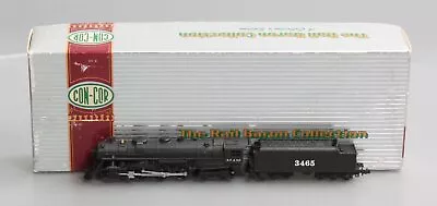 Con-Cor 001-003002 N Scale Santa Fe J3a 4-6-4 Steam Locomotive And Tender #3465 • $137.86