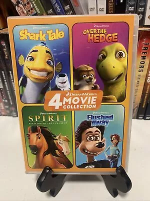 DreamWorks 4 Movie Collection: Shark Tale  Over The Hedge  Spirit  B3G1FREE • $8.99