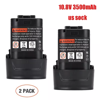 2PACK 3.5Ah 10.8V For MAKITA BL1013 BL1014 12V Lithium Battery 195332-9 194550-6 • $20.99