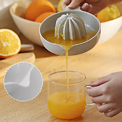 Manual Citrus Juicer Orange Lemon Fruit Press Squeezer Juice Extractor Handheld • $11.02