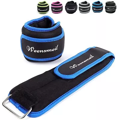 Ankle Weights 4 LBS 1 Pair (2 LB Each Weight) Wrist Leg Arm Weights • $32.95