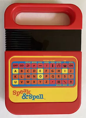 VINTAGE SPEAK AND SPELL Learning Educational Toy Tested & Working. • $14.95