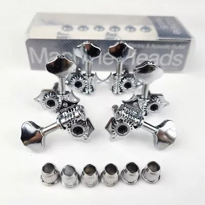 WILKINSON WJ-28N 3R3L Vintage Open Butterbean Guitar Tuners Machine Head Parts • $31.90