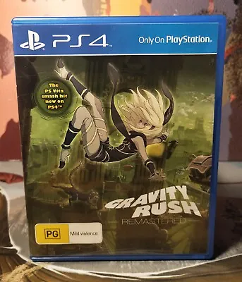 Gravity Rush Remastered PS4 PAL Region Free Sony Playstation • $120