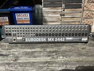 £100 • Buy Behringer EURODESK® MX 2442 24 Channel Mixing Desk