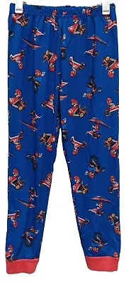 Nintendo Mario Kart Boys Size S (6/7) Blue/Red Racing Graphics Pajama Bottoms • $9.96