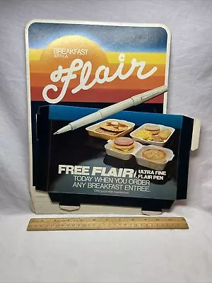 NOS 1979 McDonald’s Fast Food Store Display Point Of Purchase Sign Flair Pen • $70