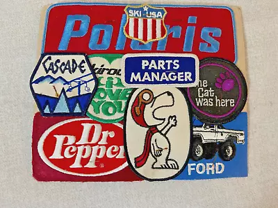 Vintage Vending Gumball Machine Patches Snoopy Ford Dr Pepper Display Card • $35