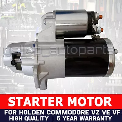 Brand New Starter Motor For Holden Commodore Ute VZ VE VF 3.6L Petrol V6 2004-17 • $87