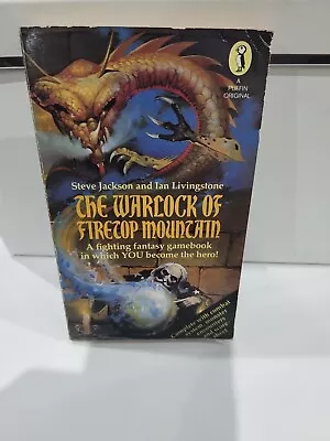 Fighting Fantasy - Warlock Of Firetop Mountain Steve Jackson Ian Livingstone • $24.95