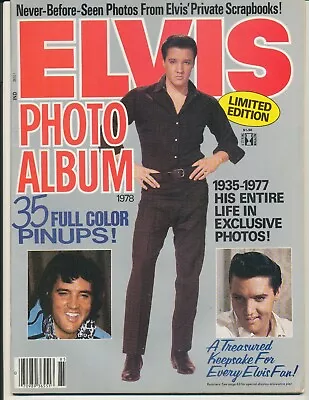 Elvis Photo Album 1978 - Sterling's Pub - 100% Elvis Presley Magazine • $9.95