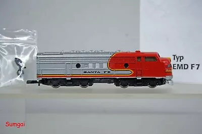 Z Scale Z Gauge Märklin Z 8860 Santa Fe EMD F7A Diesel Locomotive 5-Pole Chassis • $199.95