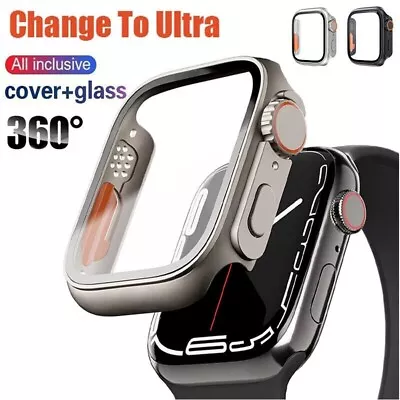 $5.49 • Buy Change To Ultra Case For Apple Watch Series 8 7 6 5 4 SE IWatch 40 44 45 41 MM