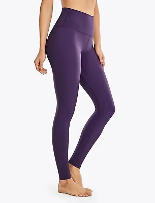 Women's Leggings High Waisted Tummy Control Full Length Yoga Pants • $9.60
