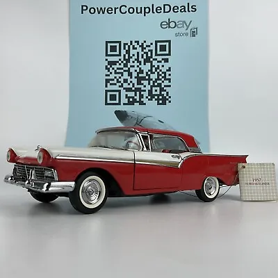 Franklin Mint 1957 Ford Fairlane 500 Skyliner Retractable Hardtop 1:24 READ DESC • $75