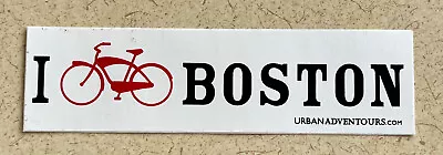 Vintage I Bike Boston Decal Sticker • $3.25