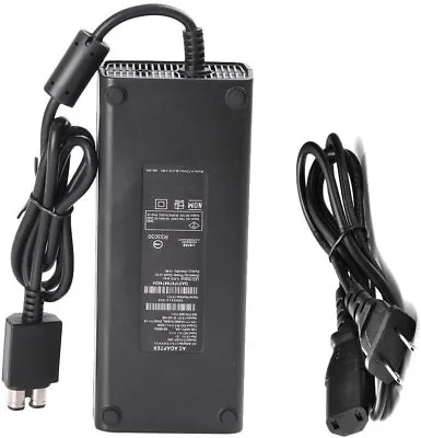 $21.99 • Buy Power Supply AC Adapter Power Supply Brick Charger With Cable For Xbox 360 Slim